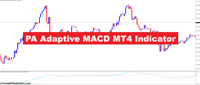 PA Adaptive MACD MT4 Indicator PA Adaptive MACD MT4 Indicator