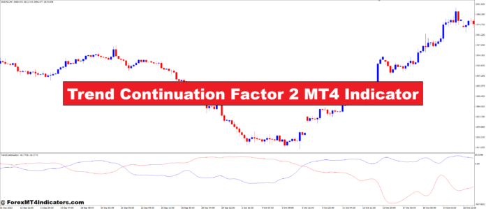 Trend Continuation Factor 2 MT4 Indicator Trend Continuation Factor 2 MT4 Indicator