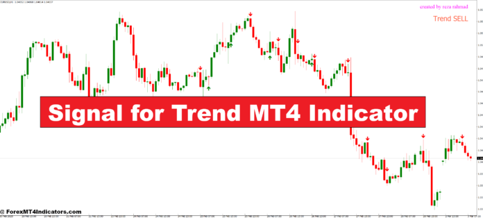 Signal for Trend MT4 Indicator Signal for Trend MT4 Indicator