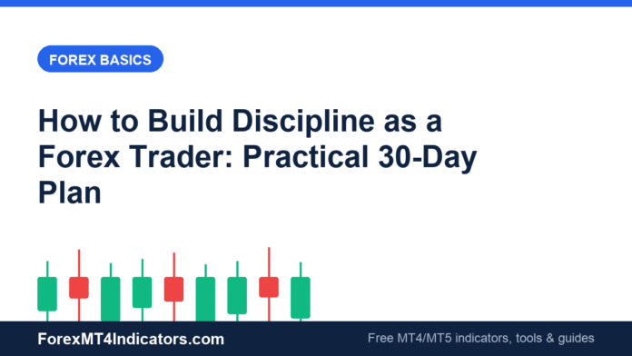 How to Build Discipline as a Forex Trader: Practical 30-Day Plan