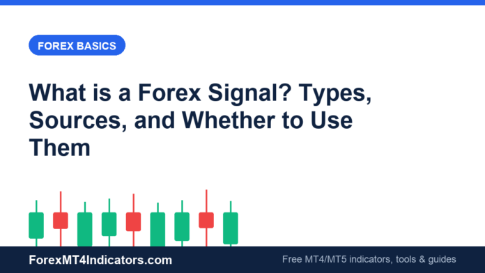 What is a Forex Signal? Types, Sources, and Whether to Use Them What is a Forex Signal? Types, Sources, and Whether to Use Them