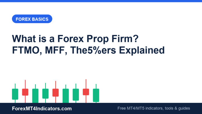 What is a Forex Prop Firm? FTMO, MFF, The5%ers Explained