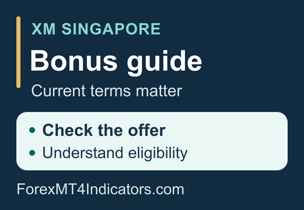 XM Singapore bonus guide: check the offer and understand eligibility