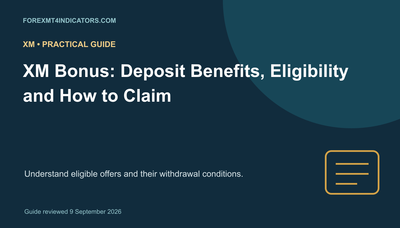 XM Bonus: Deposit Benefits, Eligibility and How to Claim