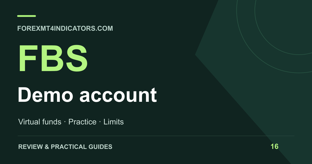 FBS Demo account editorial guide cover