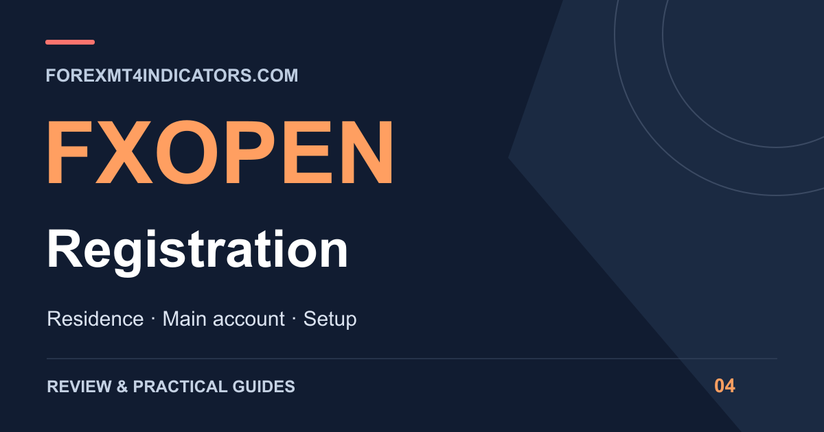 FXOpen Registration guide cover