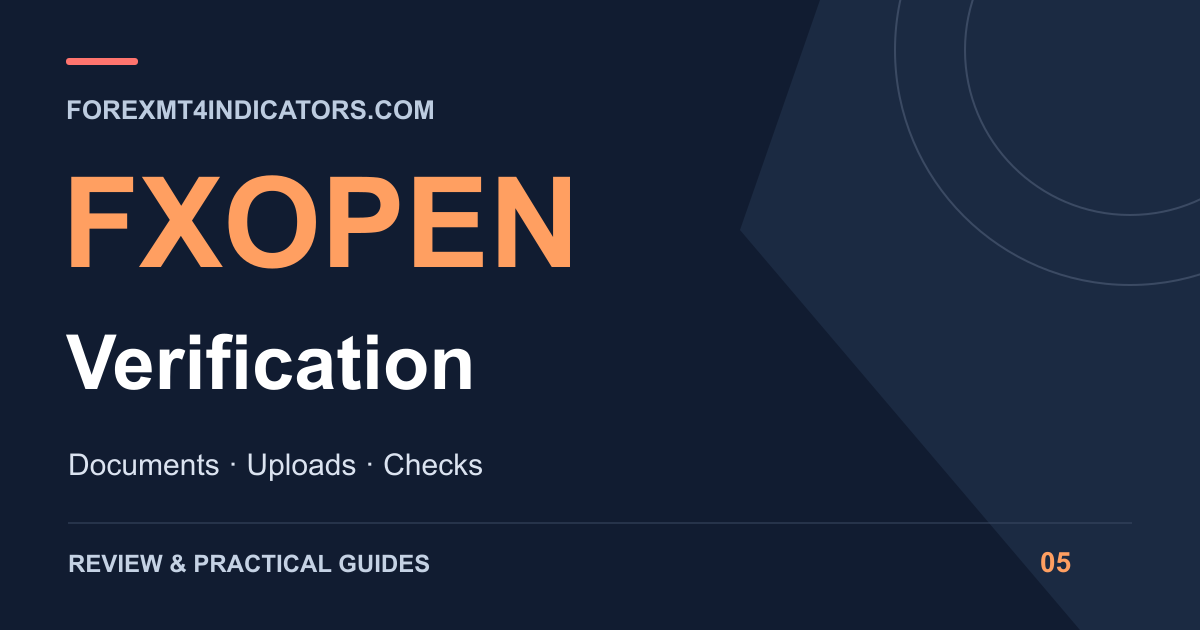 FXOpen Verification guide cover