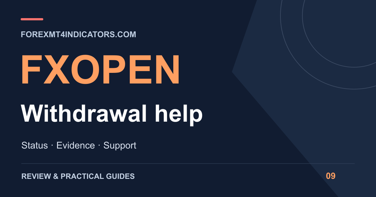 FXOpen Withdrawal help guide cover