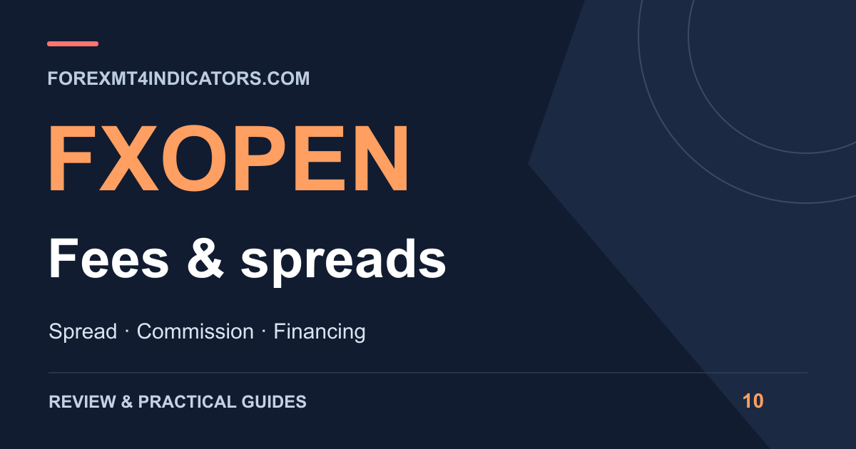 FXOpen Fees & spreads guide cover