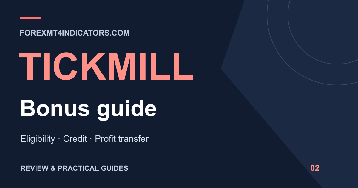 Tickmill Bonus guide guide cover