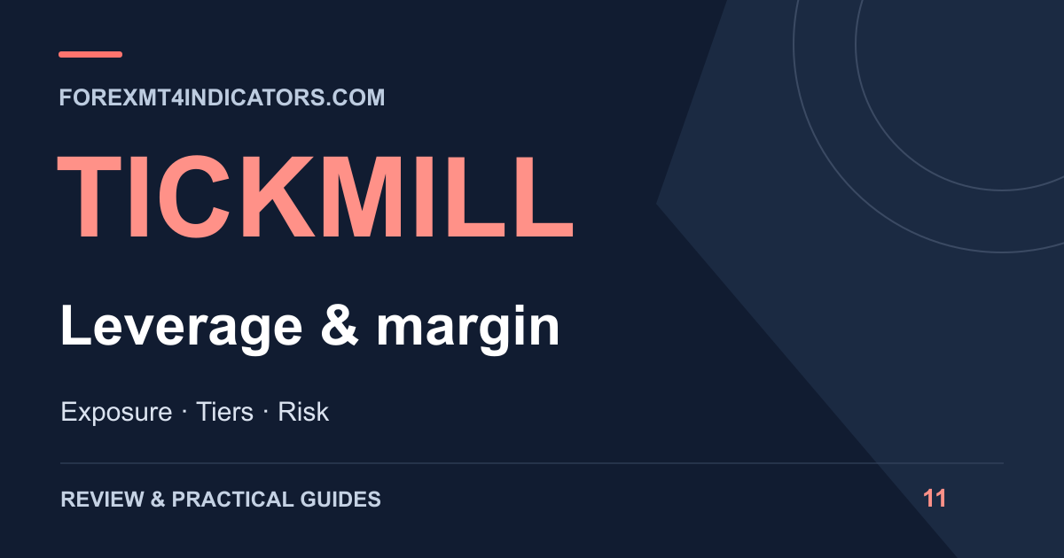 Tickmill Leverage & margin guide cover