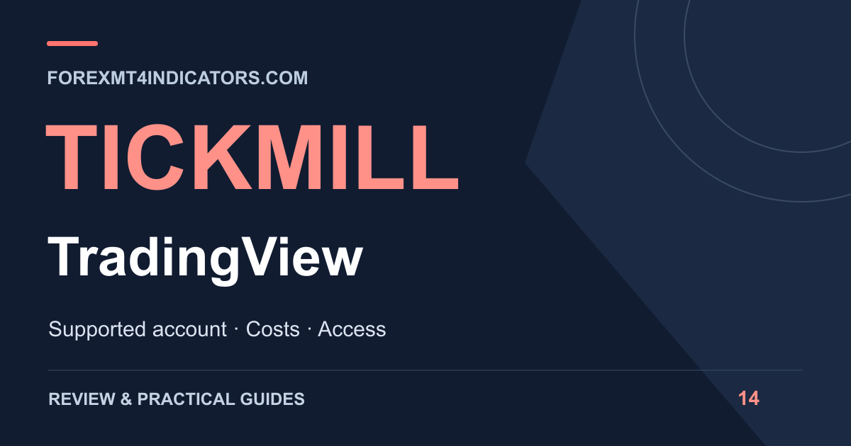 Tickmill TradingView guide cover