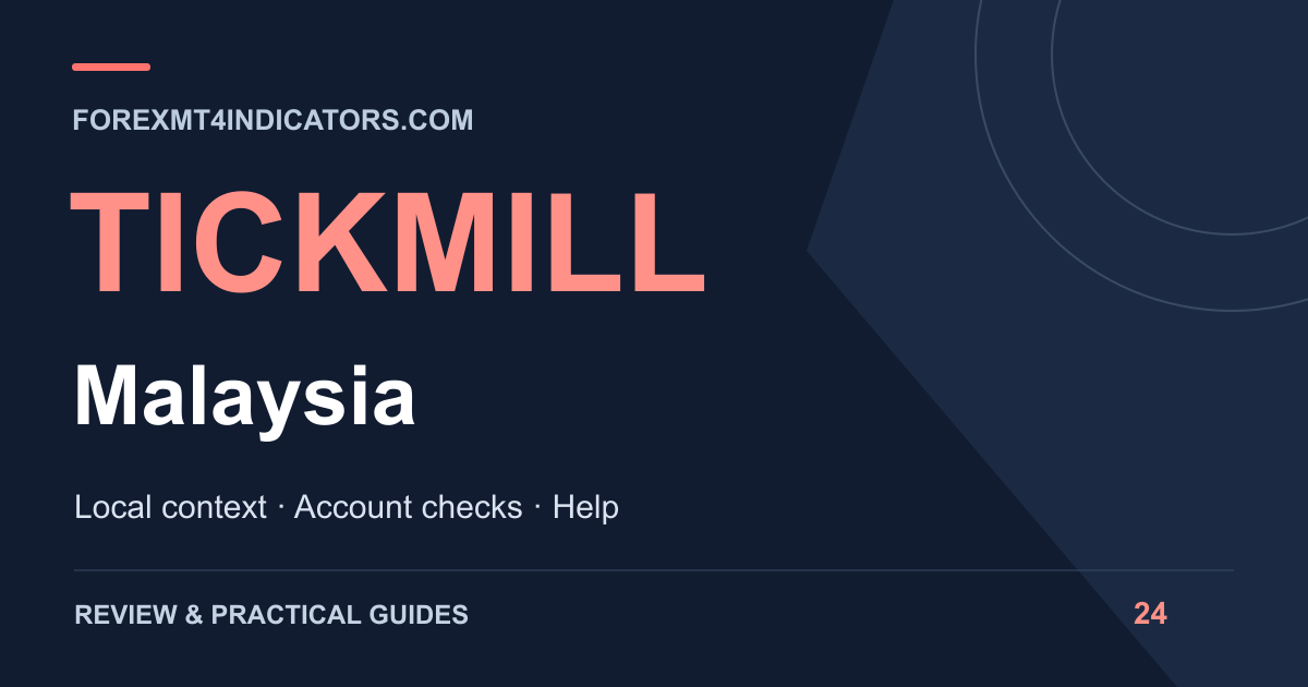 Tickmill Malaysia guide cover