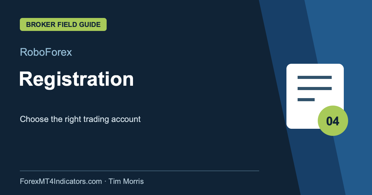 RoboForex Registration guide
