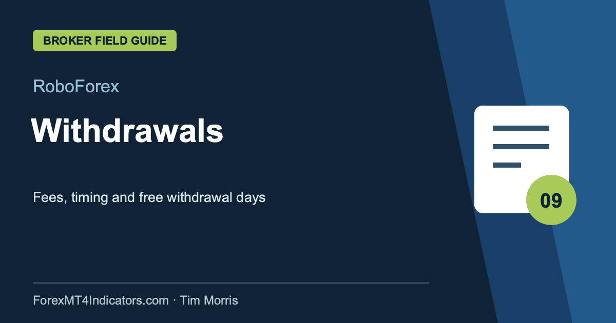 RoboForex Withdrawals guide