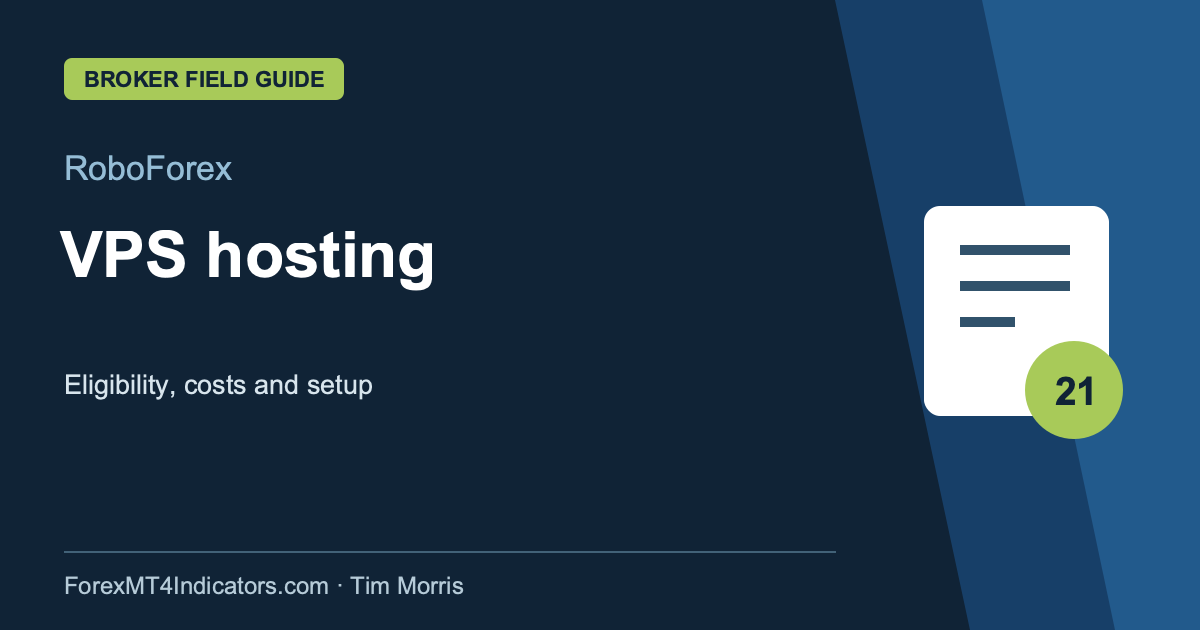 RoboForex VPS hosting guide