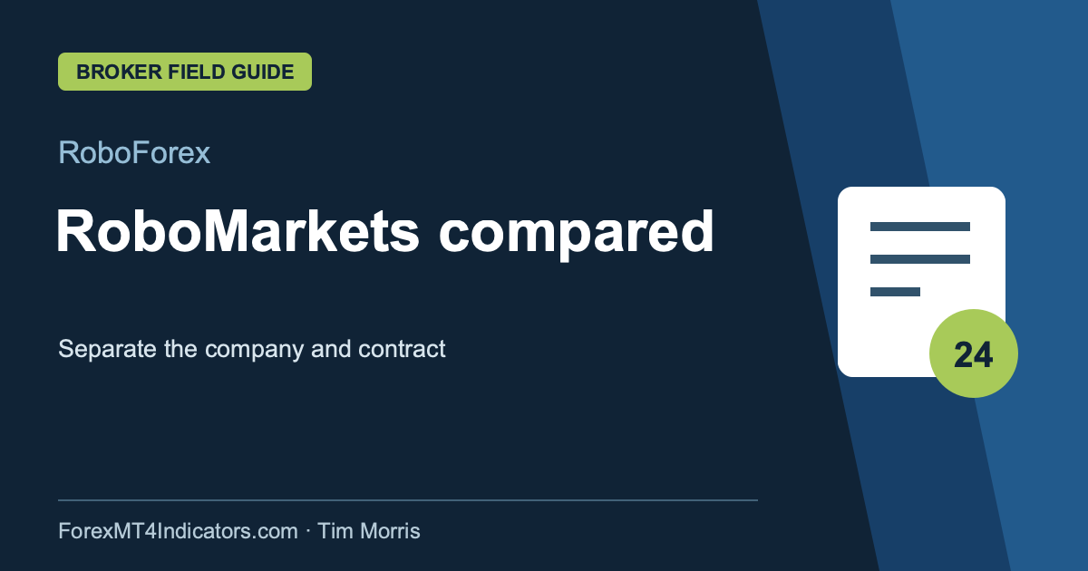 RoboForex RoboMarkets compared guide